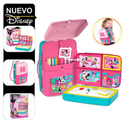 DISNEY - Set De Dibujo Y Mochila De Minnie Mouse