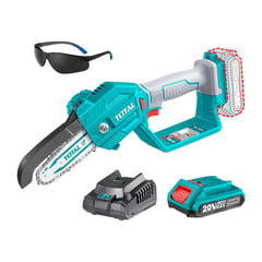 TOTAL TOOLS - MOTOSIERRA TOTAL 20V INALÁMBRICO JARDINERÍA MÁS 1 BATERÍA - COMBO