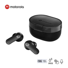 MOTOROLA - Audifonos In Ear Bluetooth Ipx5 Moto Buds 450 18hrs Negro