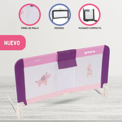 INFANTI - Baranda de Cama para Bebé «POND» Purple