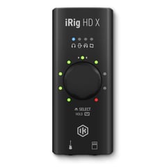 IK MULTIMEDIA - Irig HD X - Interfaz de guitarrabajo USB-C