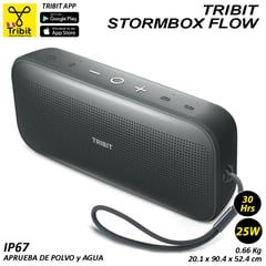 TRIBIT - StormBox Flow 25W reales - Altavoz