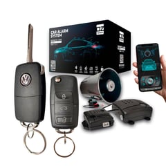 OZ TUNNING - Alarma Bluetooth App Flip Llave Plana Tipo Volkswagen