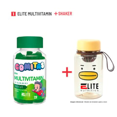 ELITE NUTRITION - GOMITAS PARA NIÑOS KIDS - ELITE MULTIVITAMIN SHAKER