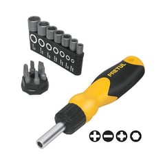 Desarmador tipo RATCHET con 7 Dados y 6 Puntas 22974