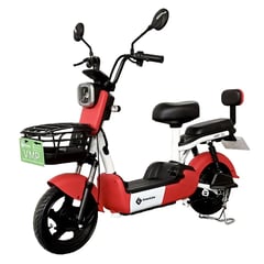 GREENLINE - Bicimoto Eléctrica Batería Extraíble Litio VMPS5 ROJO