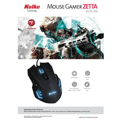 KOLKE - MOUSE GAMER ZETTA KGM-256 GAMING