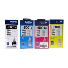 BROTHER INTERNATIONAL - KIT DE 4 TINTAS BROTHER 6001BK / 5001CMY