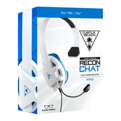 Audifonos Gaming Recon Chat Ps4 Xbox One Y Celular Blanco