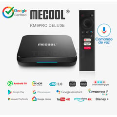 MECOOL - Km9 Pro Deluxe 32GB Google Certificado Android 10