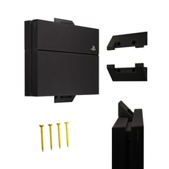 PLAYSTATION - Soporte Pared Ps4 version Slim Fat Negro