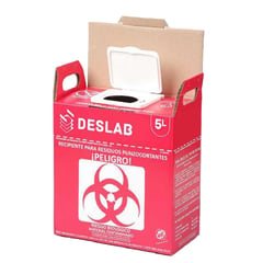 GENERICO - Caja Bioseguridad Rojo x 5 litros _ Pack*60 uni