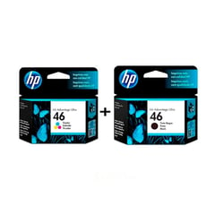 HP - Pack Tinta 46 Negro - Color