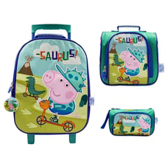 CHILDRENS CLUB - Pack Escolar Nido Maleta George Pig