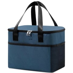 GENERICO - Lonchera Térmica Bolsa de Almuerzo Impermeable Azul 75L