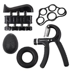 GENERICO - Set de 5 Hand Grips Ejercitadores de manos, dedos