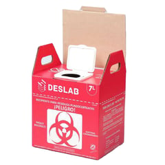 GENERICO - Caja Bioseguridad Rojo x 7L / 7.5 litros _ Pack*60 uni