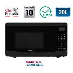 WINIA - HORNO MICROONDAS 20L WMN-20WCB NEGRO