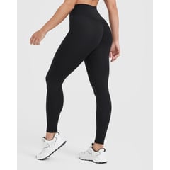 GENERICO - Leggin Deportivo corte en V de Lycra - Legging Push-Up Mujer