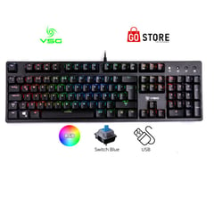 VSG - Teclado Mecanico Alnilam Negro Switch Kailh Azul Rgb Español