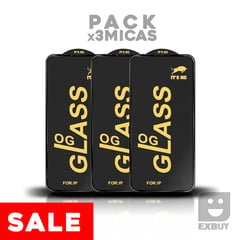 GENERICO - Pack x3 Mica Vidrio Super Resistente OG para Samsung Galaxy A33