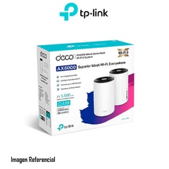 TP LINK - ACCESS POINT TP-LINK DECO X80 2PACK V1 AX6000 WIFI6 P/N:DECO X80-2PACK