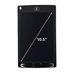 GENERICO - Pizarra Tableta Magica 10.5 pulgadas LCD - NEGRO