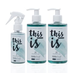 THIS IS MOUSSE - Pack Capilar THIS IS: 2 Shampoo Nutritivo Gel 250ml + 1 Acondicion. Hidratante Spray 120ml