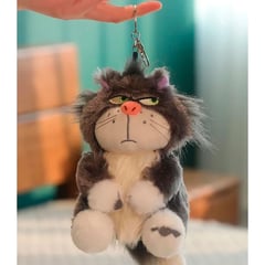 GENERICO - Llavero Peluche Gato Lucifer 10cm - Gato Kawaii