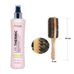 LANOSTERIN - Pack Protector Termico Para Cabello y Cepillo Cerdas de Jabalí