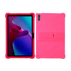 Funda Silicona Fucsia para tablet Lenovo Tab P11 Pro 2da Gen 2023 TB350