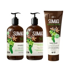 SUMAQ - Pack Shampoo Acondicionador y Máscara Sacha Inchi