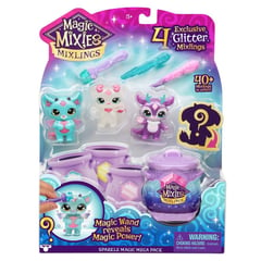 MY MAGIC MIXIES - Magic Mixies Mixlings Pack x4 Glitter Mixlings Exclusivos