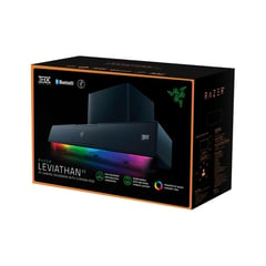 RAZER - Parlante Gamer Leviathan V2 Sound Bar Sw Bt Thx Chroma Black