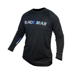 BLACK BEAR - Polo Reaxtive para hombre - Negro
