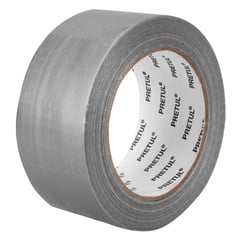 PRETUL - Cinta sella ductos Duct Tape 2 x 30m Plateado