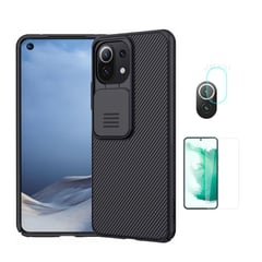 CASE CAMSHIELD PARA XIAOMI 11 LITE Y VIDRIOS