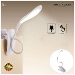 IMPORTADO - Lámpara de Lectura Dimmer Clip Flexible DYH390006 Blanco