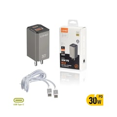 LDNIO - LDNIO-Cargador de Pared carga rápida USB PD / QC 3.0 Total 30W A2527C