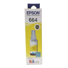 EPSON - Botella de Tinta Amarilla 664 con caja