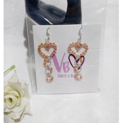 GENERICO - ARETES CORAZÓN SAN VALENTÍN