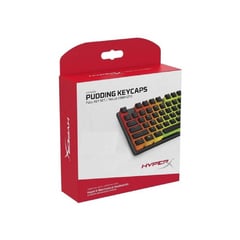 HYPERX CLOUD - Teclas Hyperx Pudding Keycaps para teclados mecánicos HKCPXA-BK-LAG