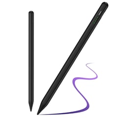 GENERICO - Pencil Universal lapicero táctil Para Tablets Ipads Celulares-Negro