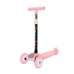 GENERICO - Scooter Monopatín Infantil con Luces Rosado