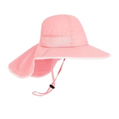 THE BABY SPOT - Sombrero con protección UPF 50+ para Niños (2 a 10 años) ROSADO