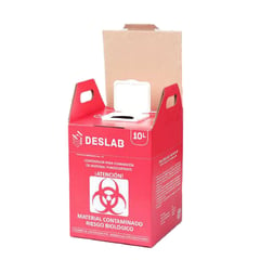 GENERICO - Caja Bioseguridad Rojo x 10 litros _ Pack*50 uni