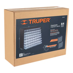 TRUPER - ORGANIZADOR CON 64 GAVETAS MARCA: COD: 10895