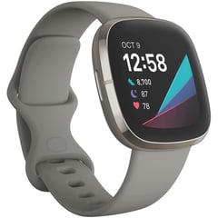 FITBIT - Sense GPS Smartwatch - Gris SalviaPlata