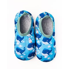 THE BABY SPOT - Zapatos antideslizantes multiusos Azul Ballena