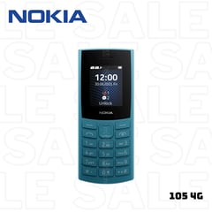 NOKIA - CELULAR BASICO 105 4G DUAL SIM - OCEAN BLUE